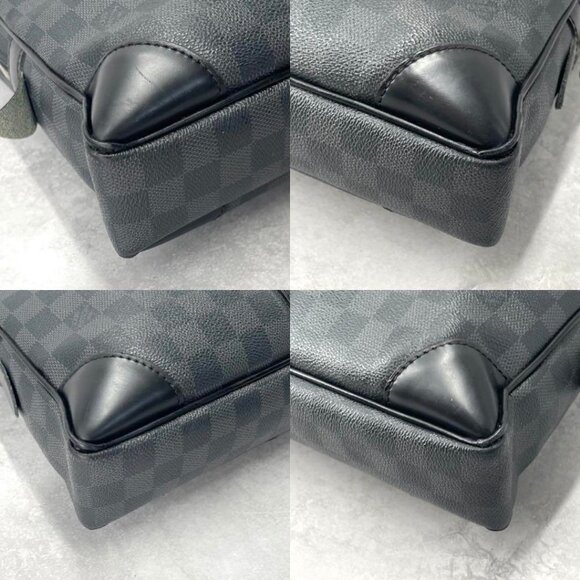 Authentic Louis Vuitton Damier Graphite Porte Document Voyage Briefcase Mens - Picture 13 of 15